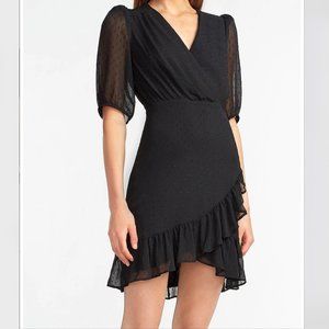 Express Black V-Neck Dress